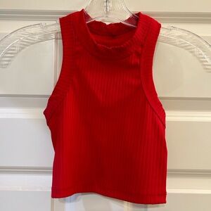Five Dancewear red tank top sz YXL